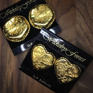 FREE W/ Purchase: 80’s/90’s Retro ClipOn Earrings